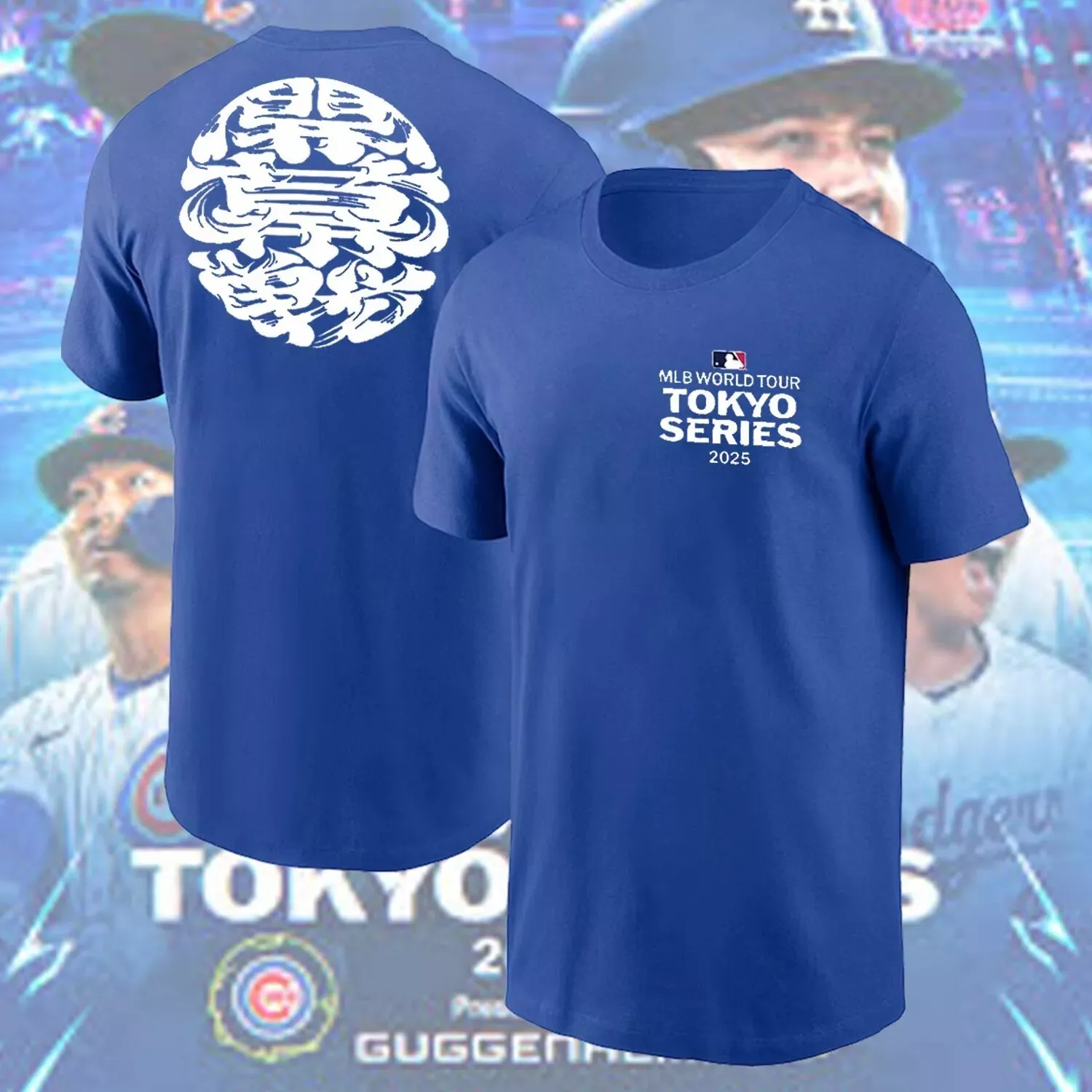 Men Los Angeles Dodgers blank blue MLB 2025 Tshirt style 4